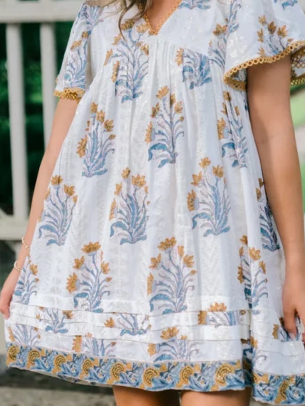 Victoria Dunn Clara the Label Cream Floral Dress NWT Size 3XL